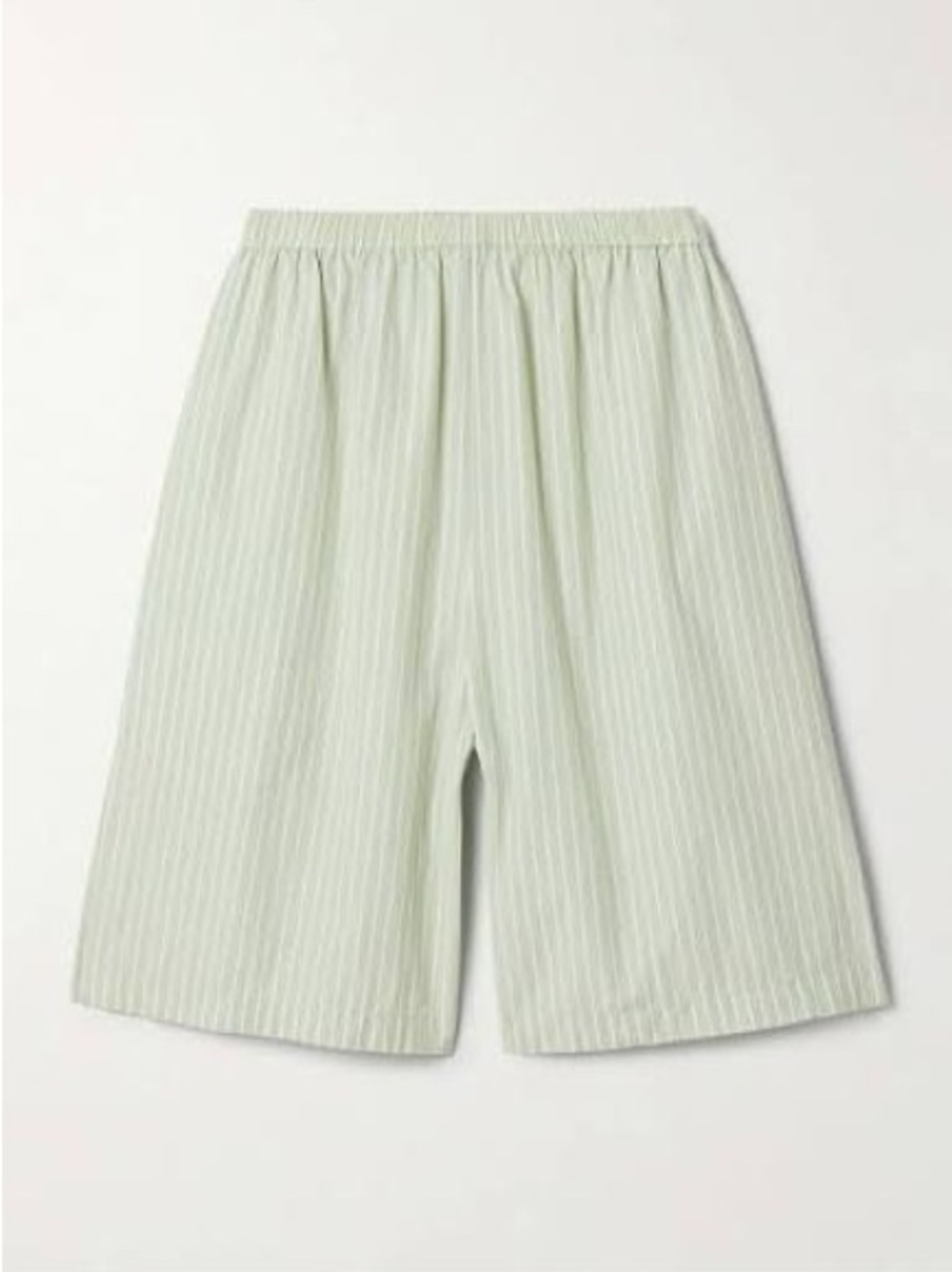 THE ROW Spring 25 Zinnia Cotton Poplin Shorts
